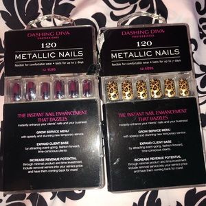 💅🏼2 Dashing Dive Nail Enhancements Sets
